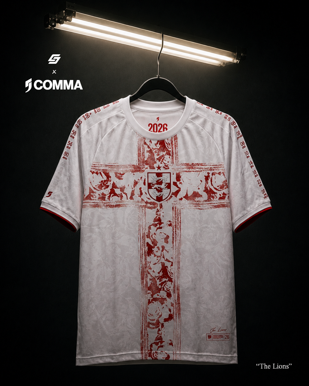 Inglaterra Heritage Jersey