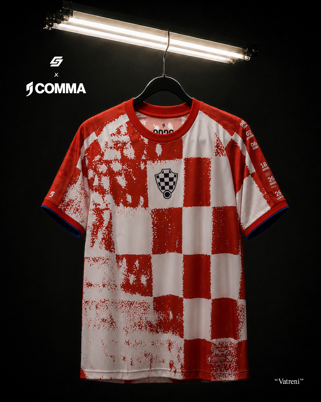 Croacia Heritage Jersey